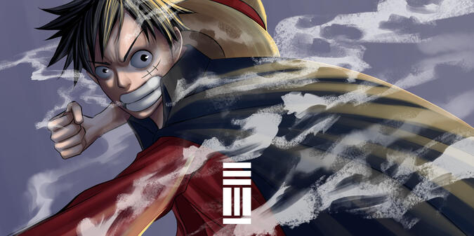 Monkey D. Luffy - One Piece fan art