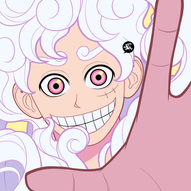 Luffy Gear 5 - One Piece Fan Art