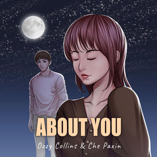 About You - Ozzy Collins & Che Paxin, Album Cover Art